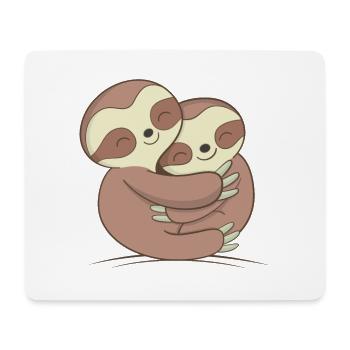 Sloth Design - Mouse Pad (horizontal) - white - Front