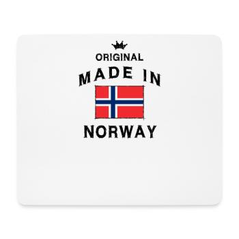 Norway norwegian flag flag - Mouse Pad (horizontal) - white - Front