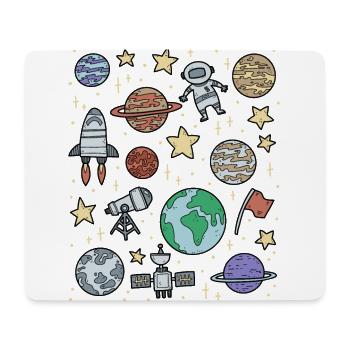 Universe Space Space - Mouse Pad (horizontal) - white - Front