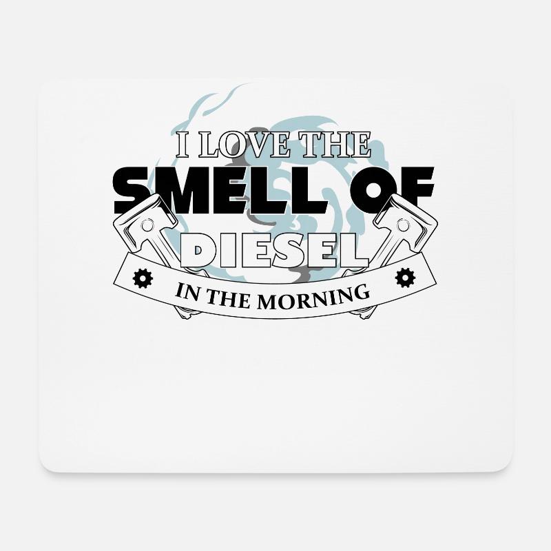Mechaniker, Mechaniker Motor, Diesel Mechaniker - Mousepad (Querformat) - Weiß