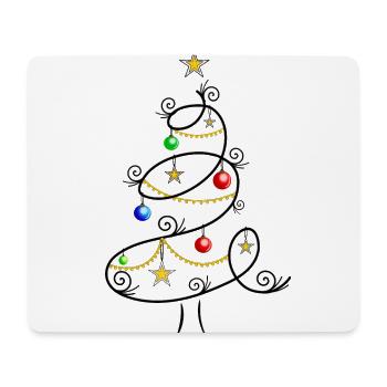 Fir tree christmas tree christmas tree christmas - Mouse Pad (horizontal) - white - Front