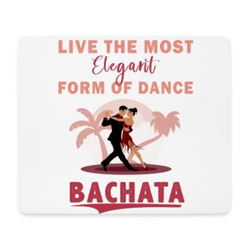 Bachata, Bachata Bachata Geburtstag, bachata bday - Mousepad (Querformat) - Weiß - Vorne