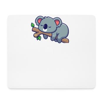 Koala - Tapis de souris (format paysage) - blanc - Devant