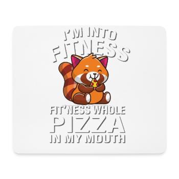 Petit panda - Tapis de souris (format paysage) - blanc - Devant