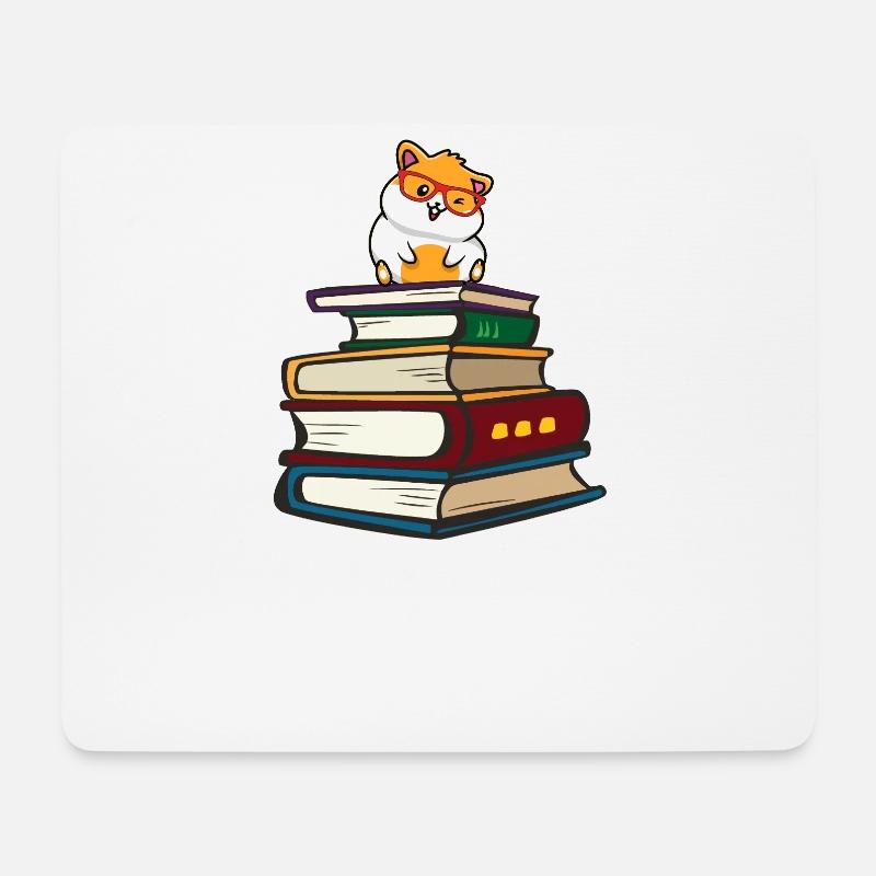 Hamster - Mouse Pad (horizontal) - white