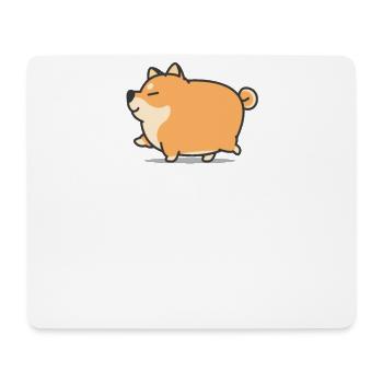 Shiba Inu - Mouse Pad (horizontal) - white - Front