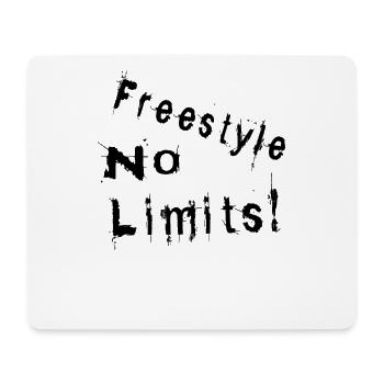 Freestyle No limits - Mousepad (Querformat) - Weiß - Vorne