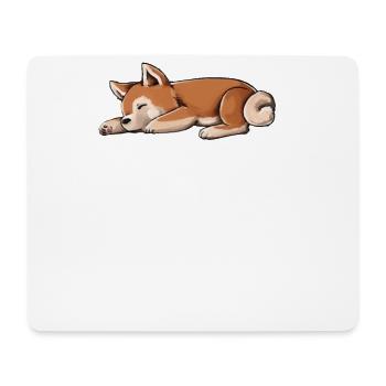 Shiba Inu - Mouse Pad (horizontal) - white - Front