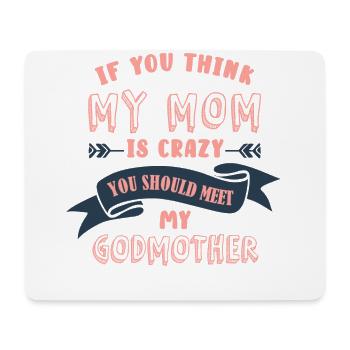 Godmother, betray Godmother, gender reveal party - Mouse Pad (horizontal) - white - Front