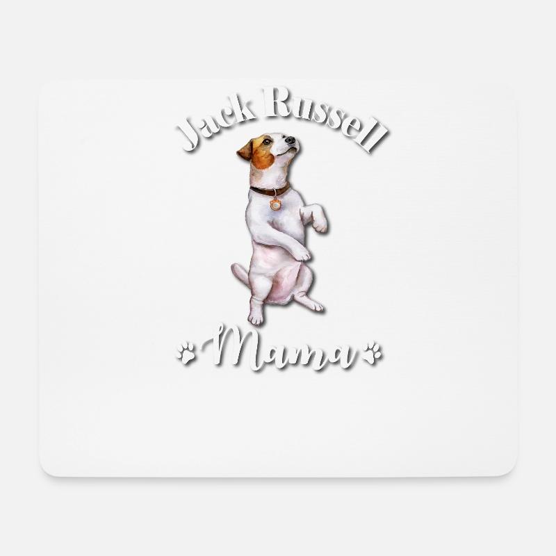 Jack Russell - Mouse Pad (horizontal) - white