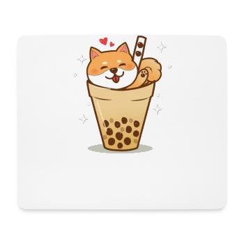 Shiba Inu - Mouse Pad (horizontal) - white - Front