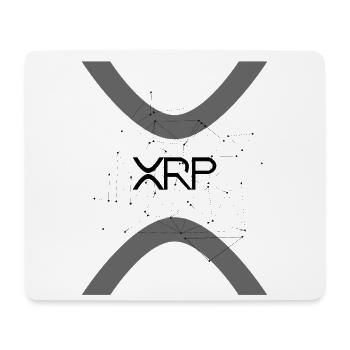 Ripple XRP Cryptomonnaie HODL Ripple Logo Connecté - Tapis de souris (format paysage) - blanc - Devant