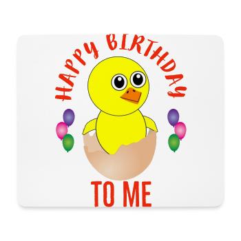 Geburtstag, Geburtstag, Geburtstag, Geburtstag, Geburtstag - Mousepad (Querformat) - Weiß - Vorne