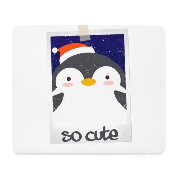 Pingouin si mignon 9/13 - Tapis de souris (format paysage) - blanc - Devant