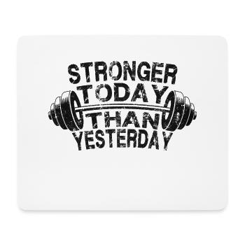 Fitness motivation - Mouse Pad (horizontal) - white - Front