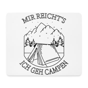 Campen Design - Mousepad (Querformat) - Weiß - Vorne