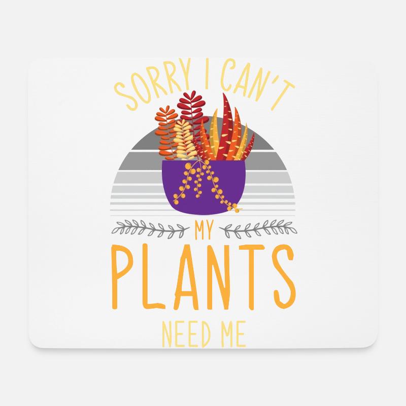 Pflanze, Pflanze Pflanzen, Efeutute, - Mousepad (Querformat) - Weiß