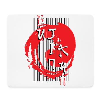 Bujinkan, Bujinkan japonais, arts martiaux, - Tapis de souris (format paysage) - blanc - Devant