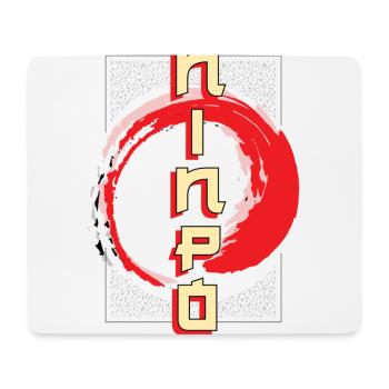 Bujinkan, Bujinkan Arts martiaux japonais, - Tapis de souris (format paysage) - blanc - Devant