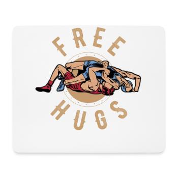 Wrestling, Wrestling 2021, tokio, - Mouse Pad (horizontal) - white - Front