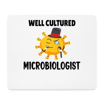 Microbiologist Microbiology Biology teacher Gift - Mouse Pad (horizontal) - white - Front