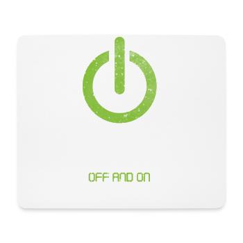 tech, tech desk, developer, - Mousepad (Querformat) - Weiß - Vorne