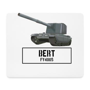 Bert FV4005 Keiler Jagdpanzer Panzer Tank Tanks - Mousepad (Querformat) - Weiß - Vorne