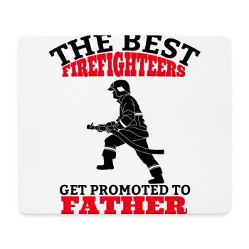 Firefighter Father Firefighter Dad Father's Day Dad - Mouse Pad (horizontal) - white - Front
