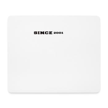 Légende Awesome since 2001 - Tapis de souris (format paysage) - blanc - Devant