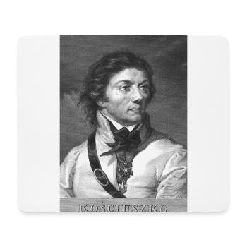 Tadeusz Kosciuszko Pologne Polska - Tapis de souris (format paysage) - blanc - Devant