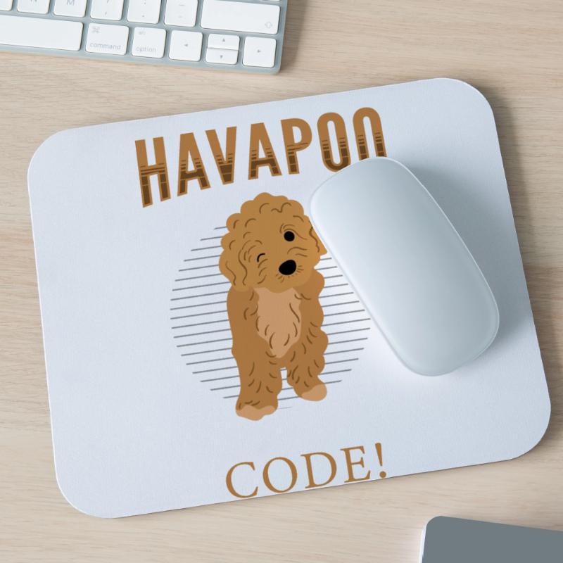 havapoo, havapoo puant métis, havapoo humor, Tapis de souris (format paysage)