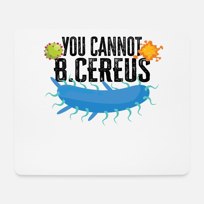 Mikrobiologe Mikrobiologie Labor Biologie Geschenk - Mousepad (Querformat) - Weiß