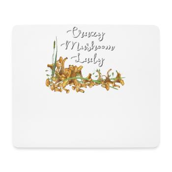 Mushroom - Mouse Pad (horizontal) - white - Front