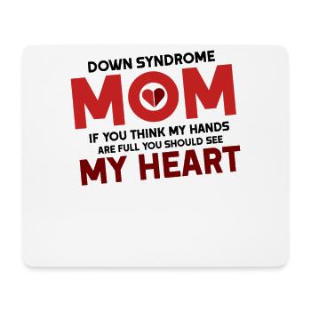 Down Syndrome Down Syndrome Awareness Gift Idea - Mousepad (Querformat) - Weiß - Vorne