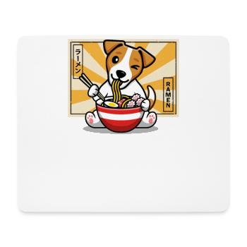 Jack Russell - Mousepad (Querformat) - Weiß - Vorne
