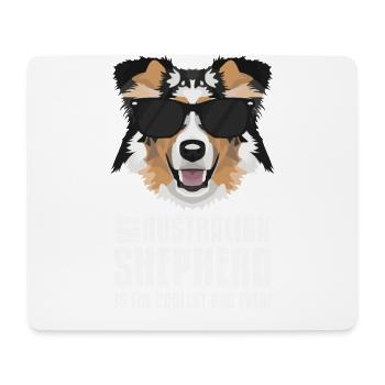 My Australian Shepherd is the coolest - Mouse Pad (horizontal) - white - Front