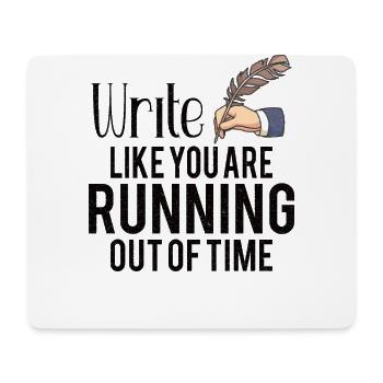 Autor Schreiben Schriftsteller Literatur - Mousepad (Querformat) - Weiß - Vorne