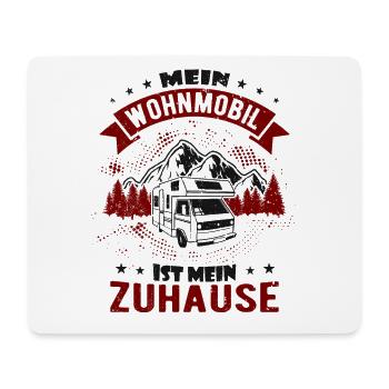 Wohnmobil Womo Reise - Mousepad (Querformat) - Weiß - Vorne