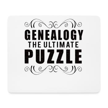 Stammbaum Familienhistoriker Genealogie Genealoge - Mousepad (Querformat) - Weiß - Vorne