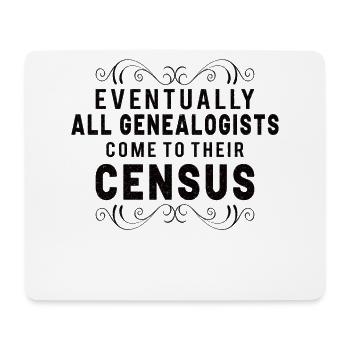 Stammbaum Familienhistoriker Genealogie Genealoge - Mousepad (Querformat) - Weiß - Vorne