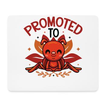 Promoted to Aunt Ant Pregnancy - Mousepad (Querformat) - Weiß - Vorne