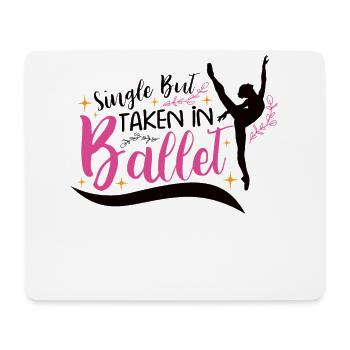 Ballet Ballerina Dance Dancer Dancing Ballet Gift - Mouse Pad (horizontal) - white - Front