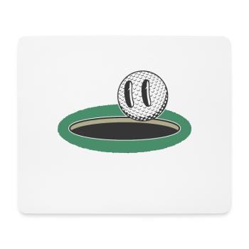 Ich Würde Das Für Golfer Tippen - Mousepad (Querformat) - Weiß - Vorne