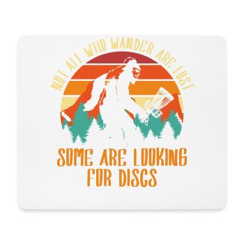Einige Suchen Disc Für Disc-golfer - Mousepad (Querformat) - Weiß - Vorne