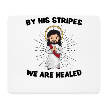 Jesus Christianity God Praying Prayer Pastor - Mousepad (Querformat) - Weiß - Vorne