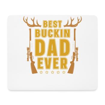 Bester Buckin-vater Aller Zeiten Für Hirschjäger - Mousepad (Querformat) - Weiß - Vorne