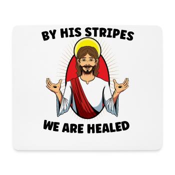 Jesus Christianity God Praying Prayer Pastor - Mousepad (Querformat) - Weiß - Vorne