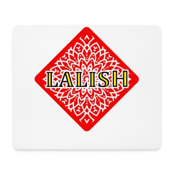 I liebe Yezidi / Ezidi Lalish Nurani - Mousepad (Querformat) - Weiß - Vorne