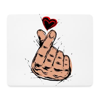 K-Pop Musik - Mousepad (Querformat) - Weiß - Vorne