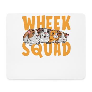 Wheek Squad Guinea Pig Rodent Lover - Mouse Pad (horizontal) - white - Front